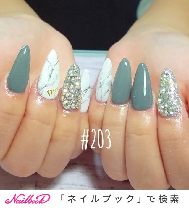 人気順｜ネイルシール/#ディオールネイルのネイルデザイン