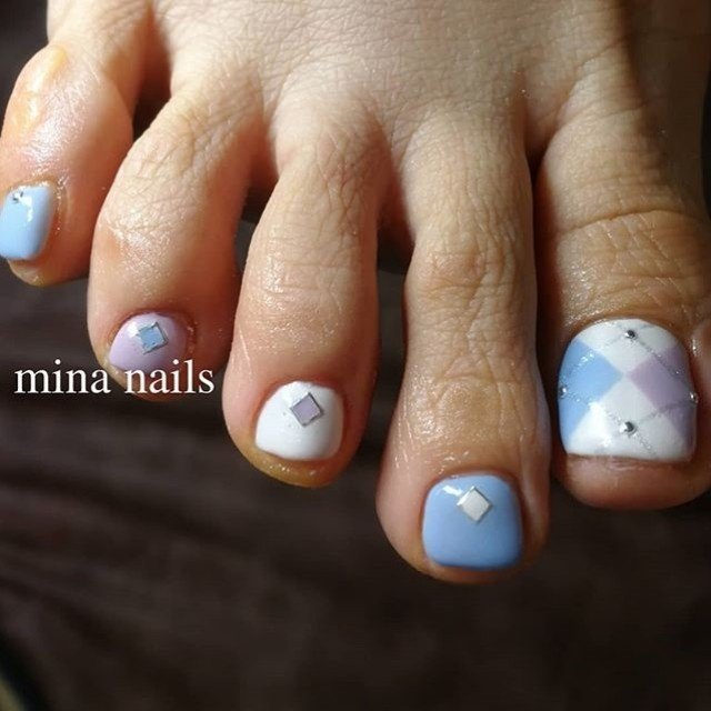 秋 冬 旅行 パーティー フット Mina Nailsのネイルデザイン No ネイルブック