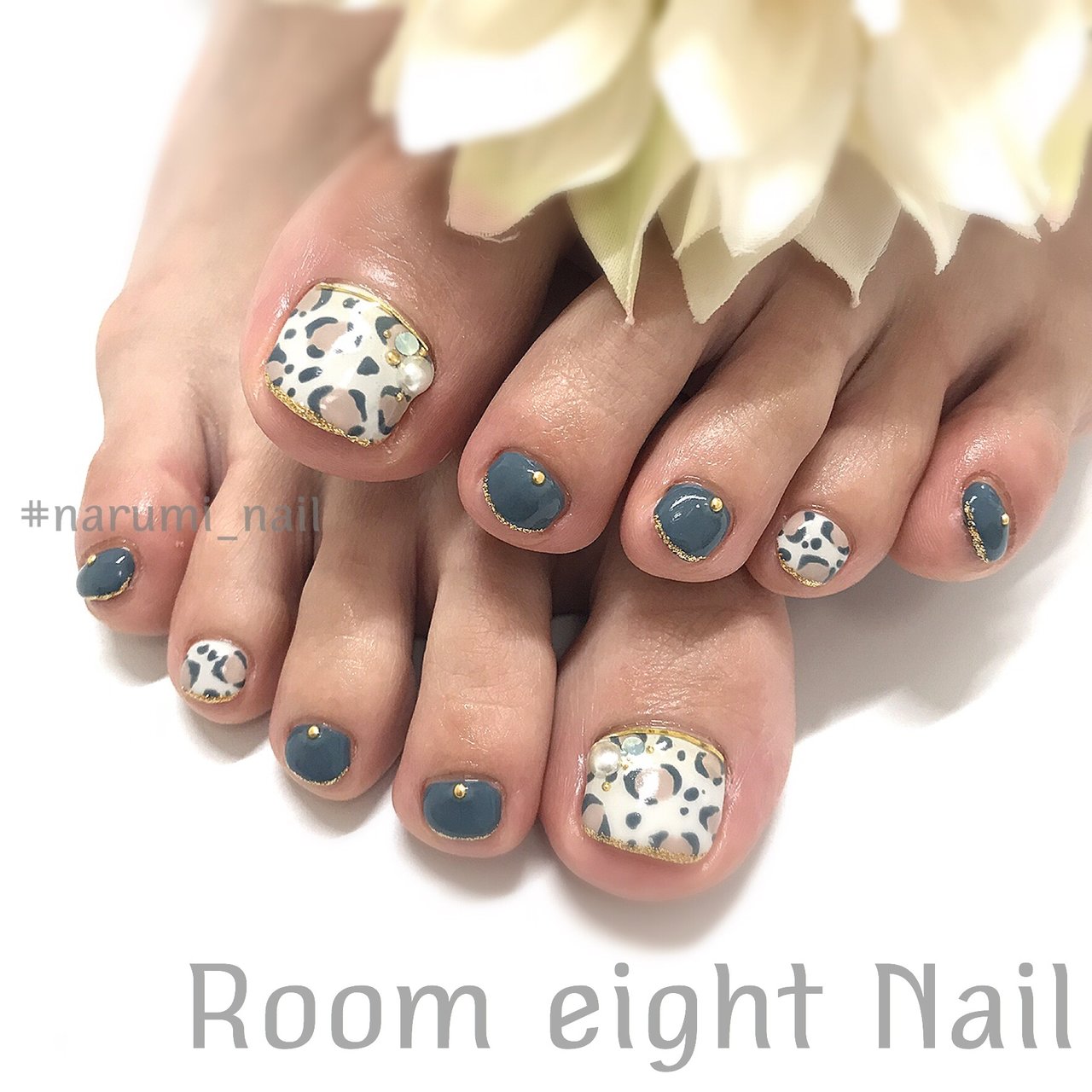 秋 冬 旅行 女子会 フット Room Eight Nailのネイルデザイン No ネイルブック