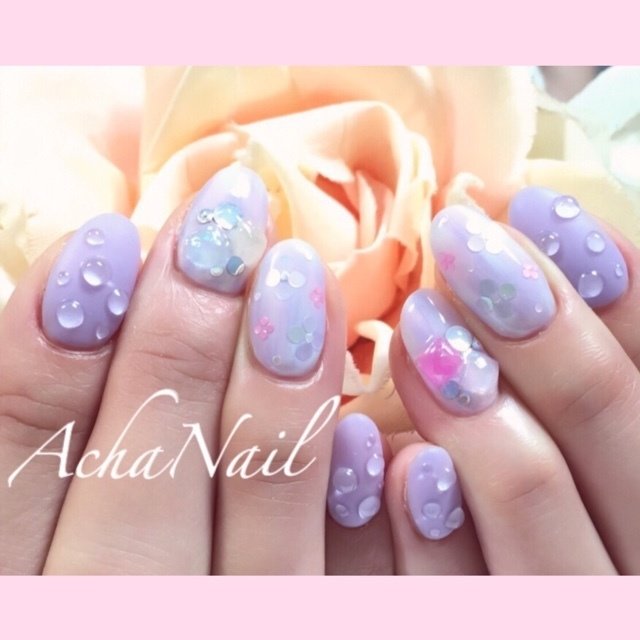夏 梅雨 海 リゾート ハンド Achanail 池袋ネイルサロンのネイルデザイン No ネイルブック