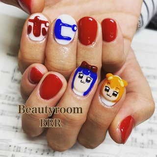 22年 新着順 ポプテピピックネイルのネイルデザイン ネイルブック