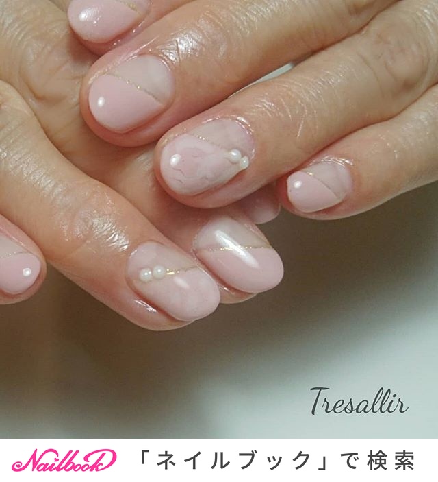 オールシーズン オフィス パーティー 女子会 ハンド Tresallirnailのネイルデザイン No ネイルブック