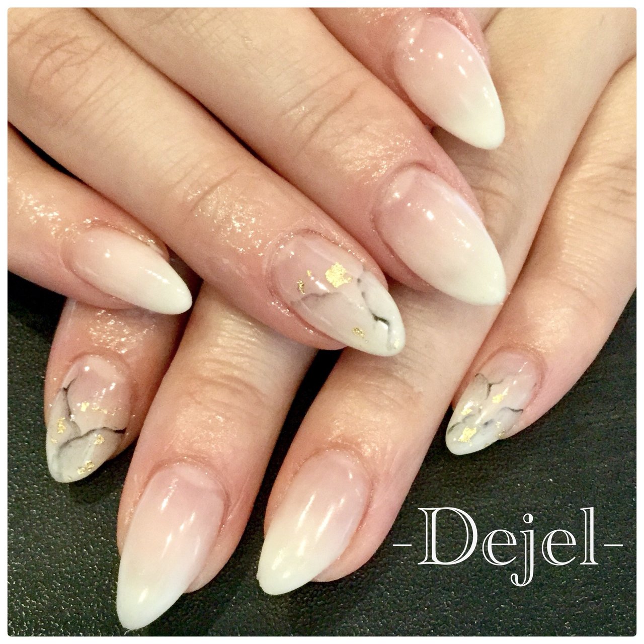 オールシーズン 旅行 オフィス パーティー ハンド Nail Salon Dejel ディジェールのネイルデザイン No ネイル ブック