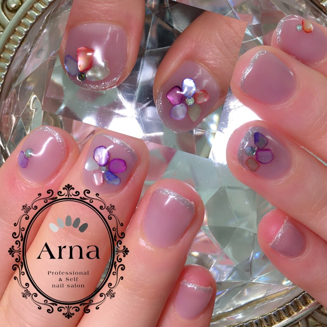 秋 冬 オールシーズン オフィス ハンド Nailsalon Arnaのネイルデザイン No ネイルブック