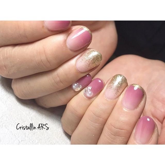 オールシーズン オフィス デート 女子会 ハンド Arisaのネイルデザイン No ネイルブック