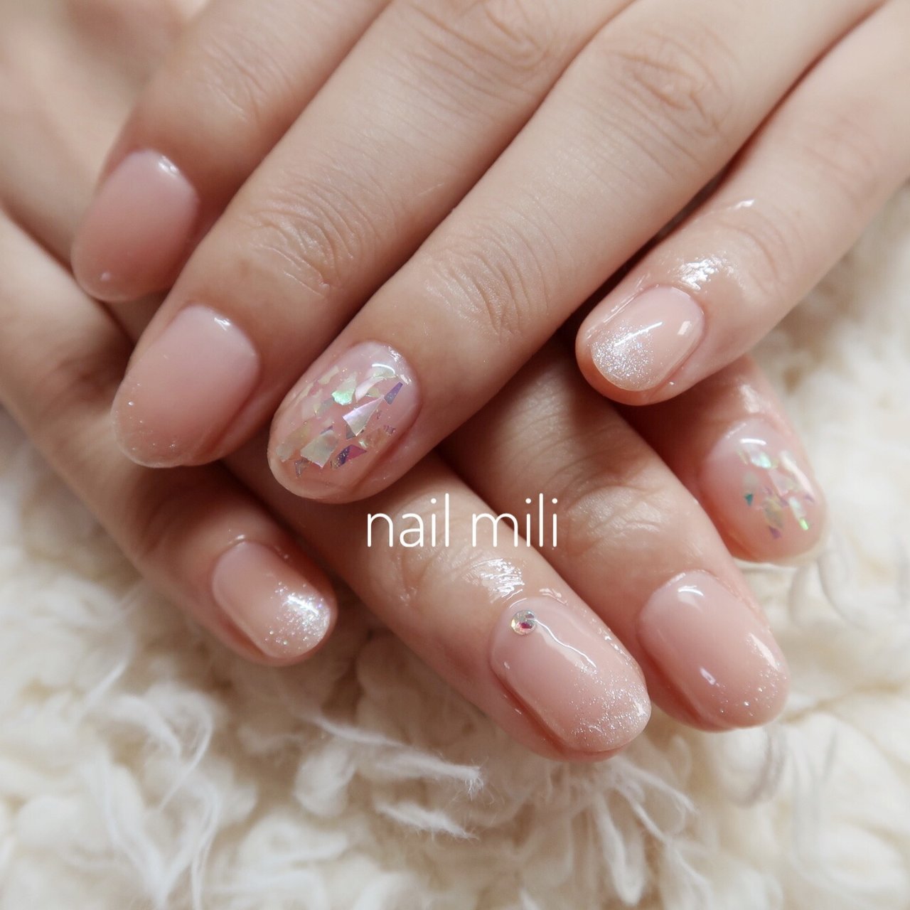 オフィス ブライダル パーティー デート ハンド Nail Miliのネイルデザイン No ネイルブック