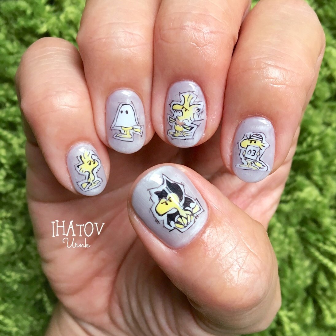 秋 リゾート ハロウィン ハンド 痛ネイル Ihatov Nailarts のネイルデザイン No ネイルブック