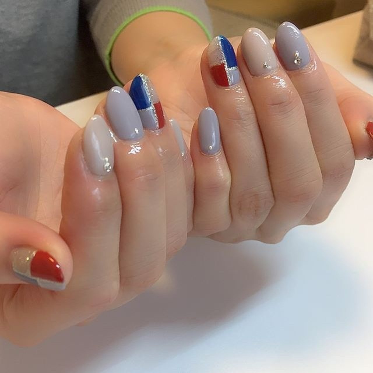 オールシーズン クリスマス パーティー デート ハンド Nail Room Aina 井田 とも子のネイルデザイン No ネイル ブック