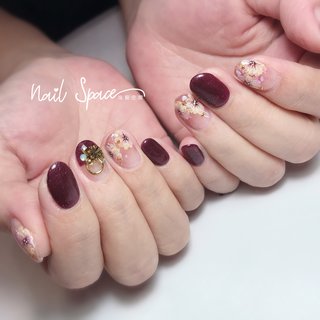 手絵花のネイルデザイン ネイルブック