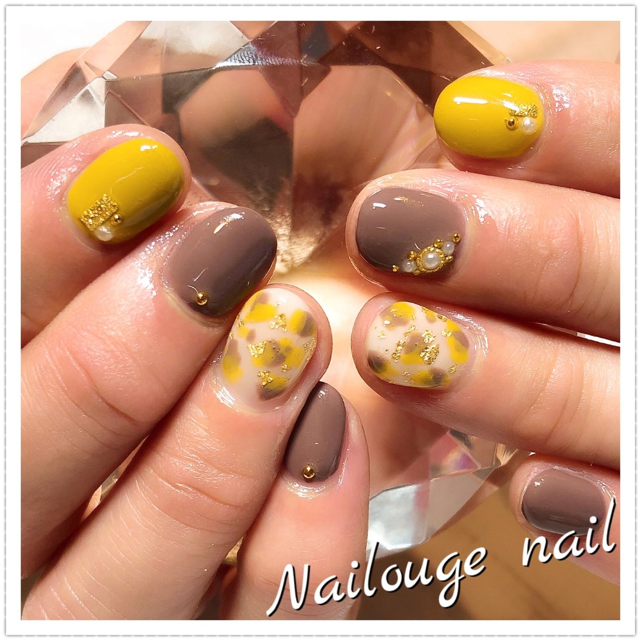 秋 冬 デート 女子会 ハンド Nailsalon Nailougeのネイルデザイン No ネイルブック