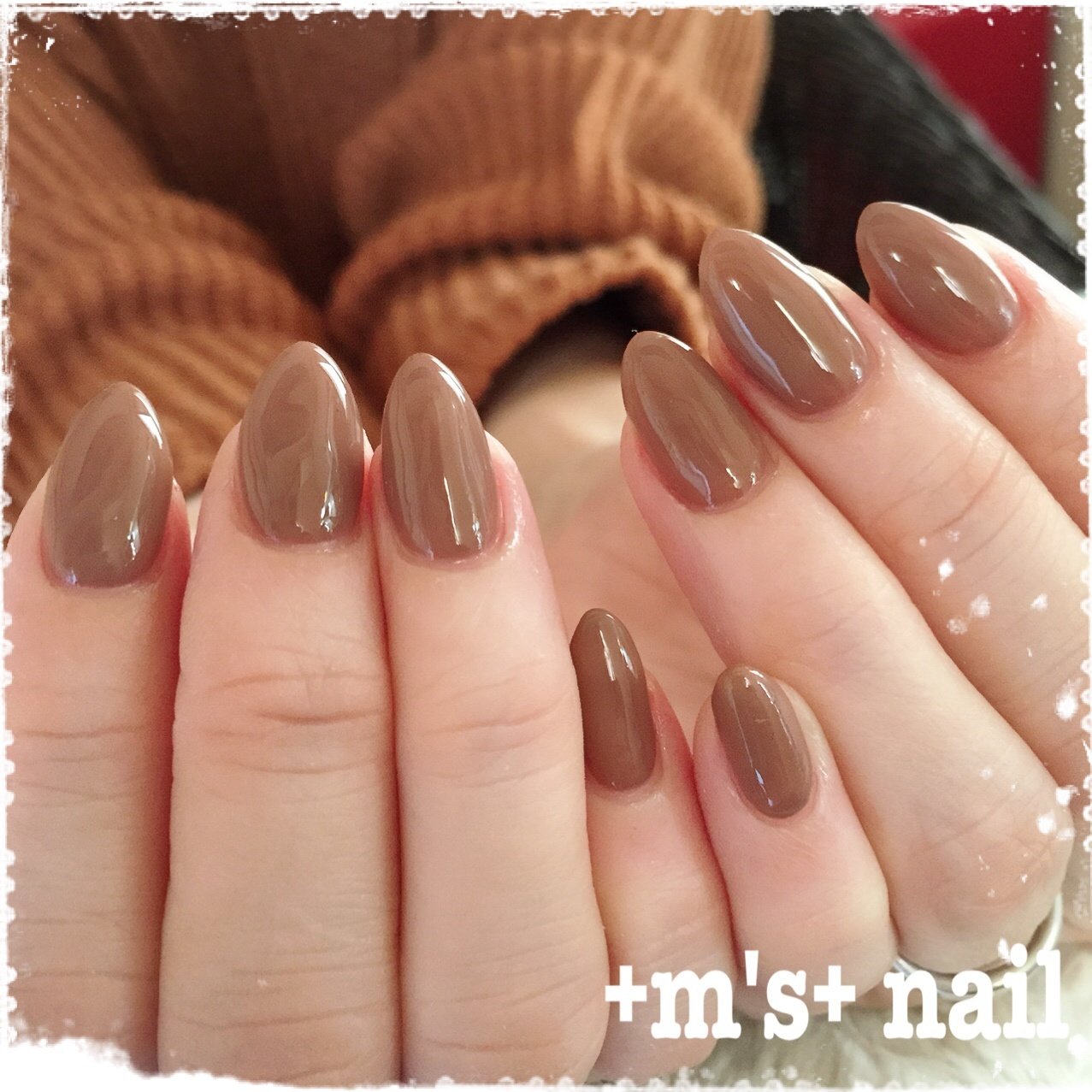 秋 冬 オールシーズン ハンド ワンカラー M S Nailのネイルデザイン No ネイルブック