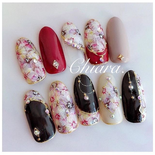 Yokoshikata ｷｱﾗのネイルデザイン No ネイルブック