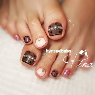 春 フット ショート ジェル お客様 Pina Nailのネイルデザイン No ネイルブック