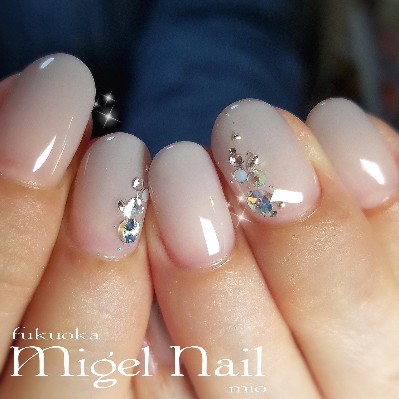 秋 冬 オフィス ブライダル ハンド Migel Nailのネイルデザイン No ネイルブック