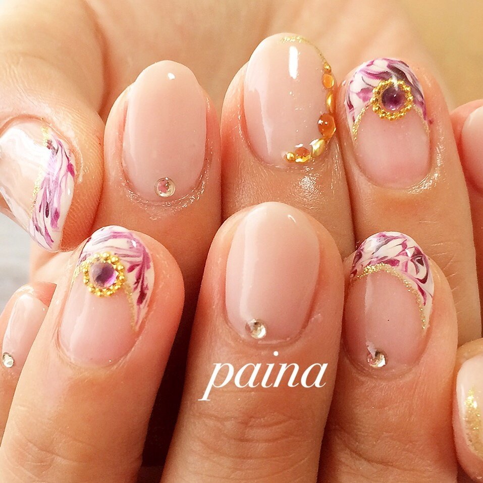 冬 オールシーズン パーティー デート ハンド 越谷市 ネイルパイナ Nailpainaのネイルデザイン No ネイルブック