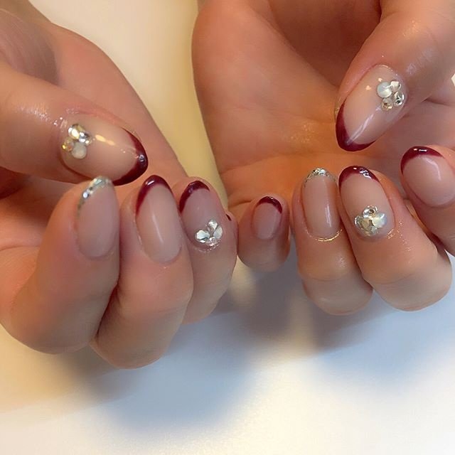 秋 冬 クリスマス デート ハンド Nail Room Aina 井田 とも子のネイルデザイン No ネイルブック