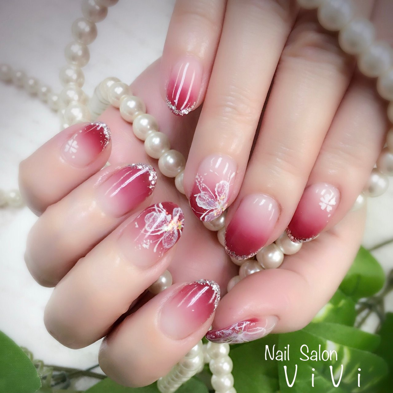 オールシーズン パーティー デート 女子会 ハンド Vivi01のネイルデザイン No ネイルブック
