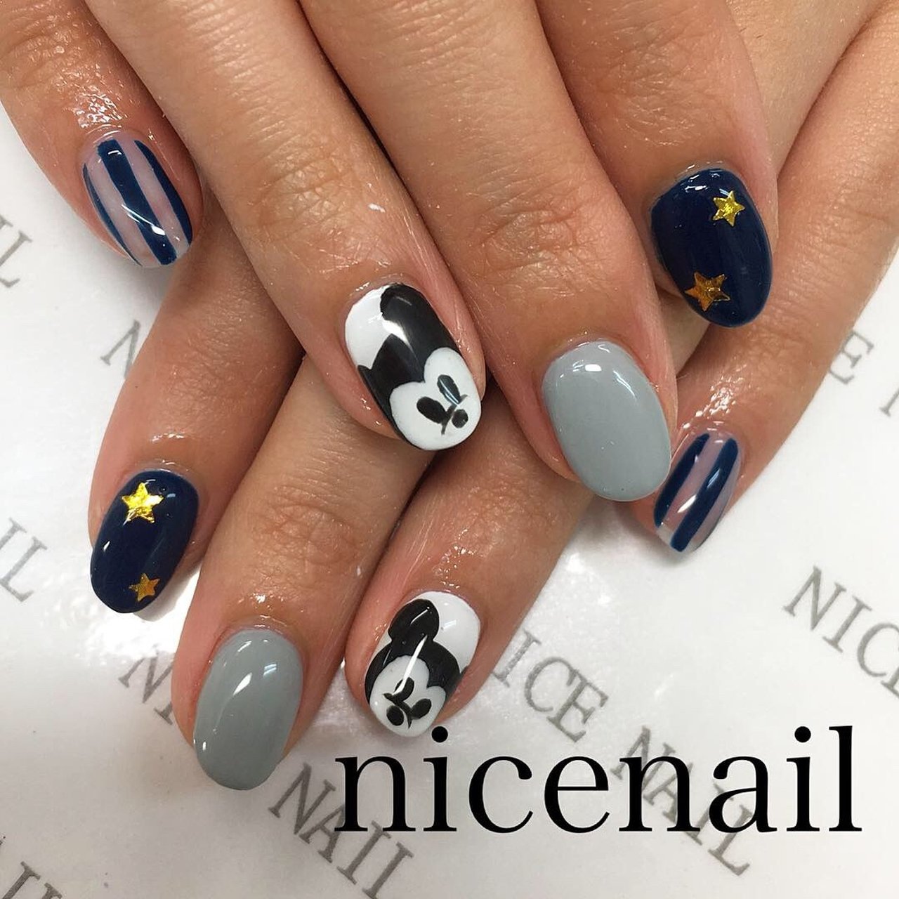 オールシーズン ハンド シンプル ワンカラー キャラクター Nail Ichikawaのネイルデザイン No ネイルブック