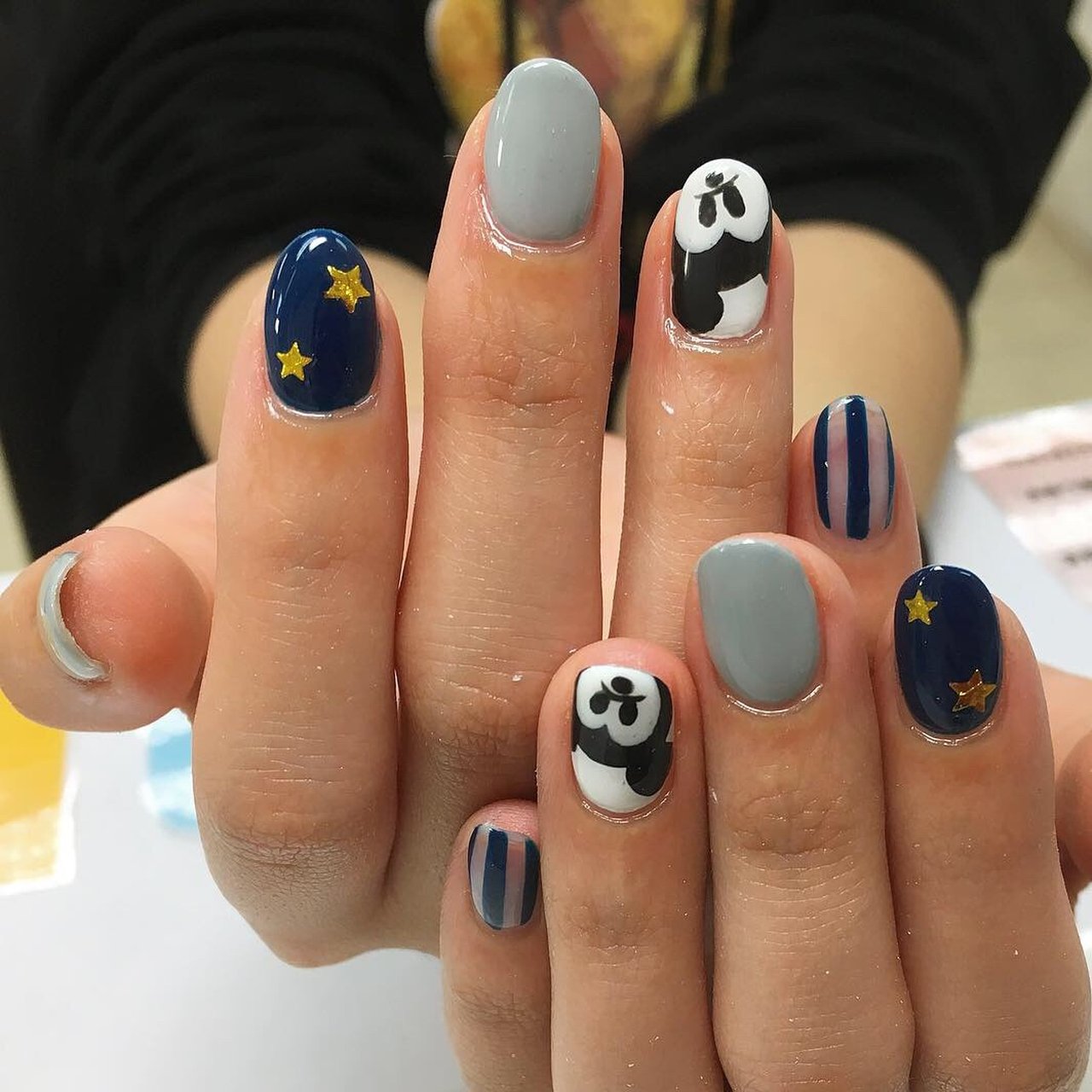 オールシーズン ハンド シンプル ワンカラー キャラクター Nail Ichikawaのネイルデザイン No ネイルブック