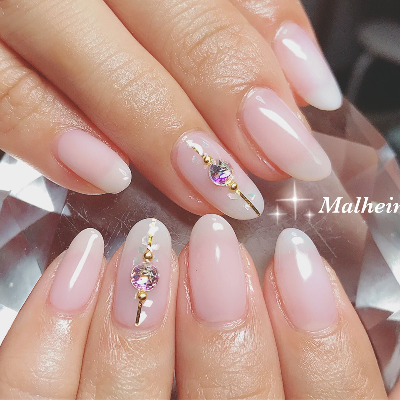 冬 クリスマス オフィス デート ハンド Nails Malheim メルヘイム のネイルデザイン No ネイルブック