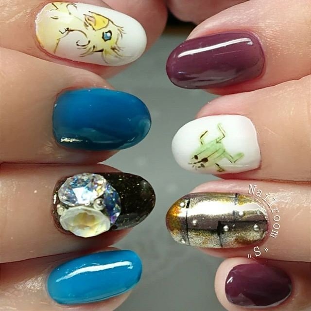 オールシーズン 旅行 ライブ ハンド ワンカラー Nail Room Sのネイルデザイン No ネイルブック