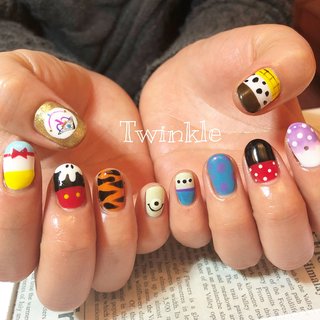 21年 新着順 トロピカル ディズニーネイルのネイルデザイン ネイルブック