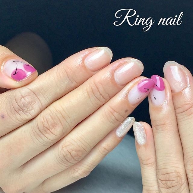 冬 オールシーズン オフィス デート ハンド Ringnailのネイルデザイン No ネイルブック