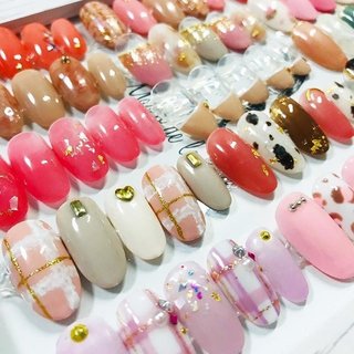 おすすめ順｜レッド(赤)/#オートネイルラビットのネイルデザイン