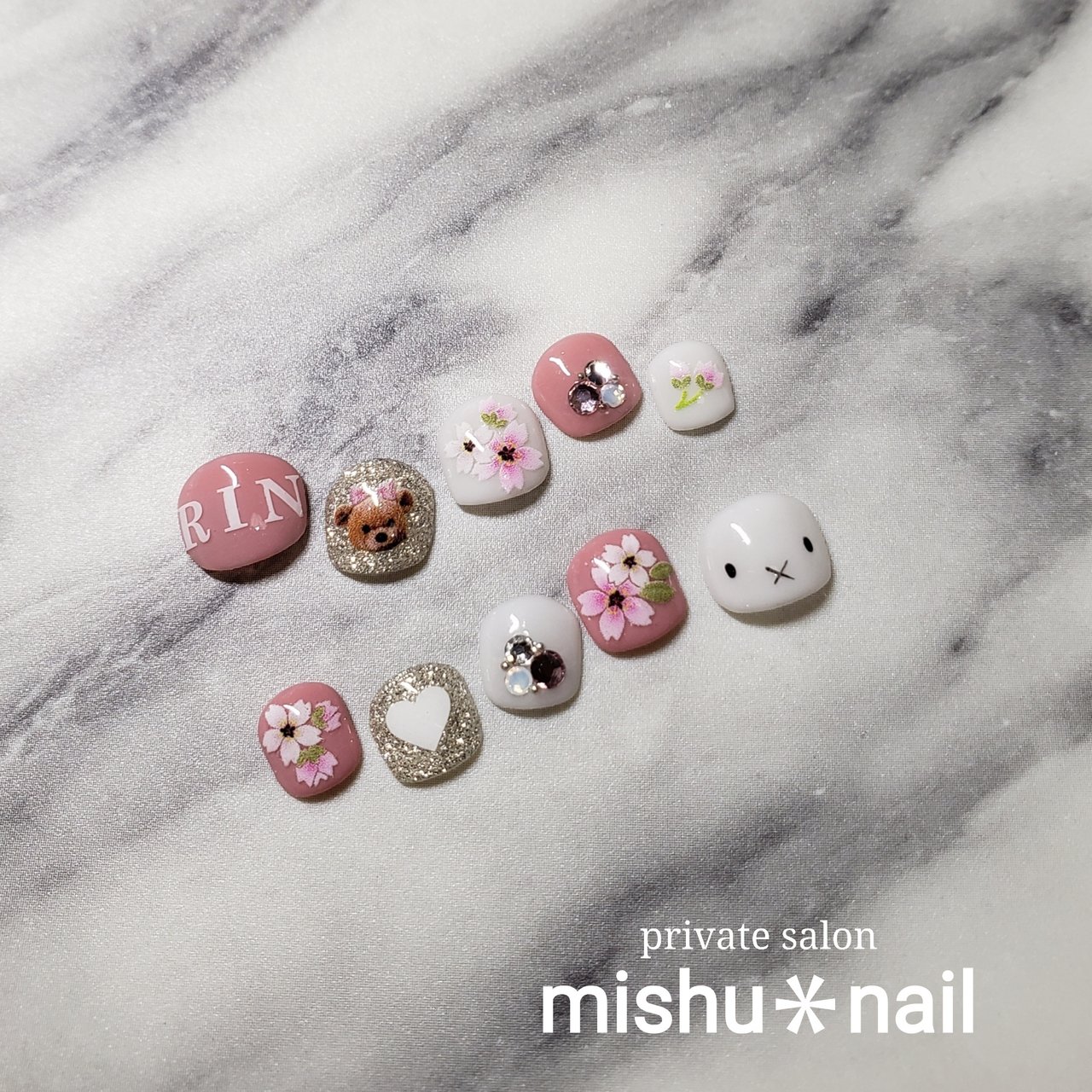 オールシーズン お正月 卒業式 入学式 ハンド Mishu Nailのネイルデザイン No ネイルブック