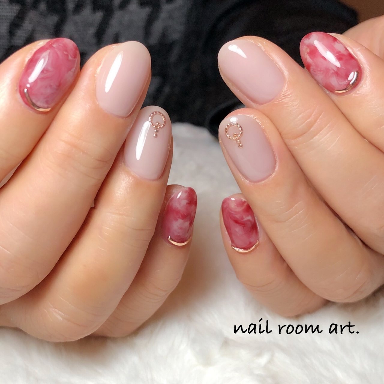 秋 冬 オフィス 女子会 ハンド Nail Room Art のネイルデザイン No ネイルブック