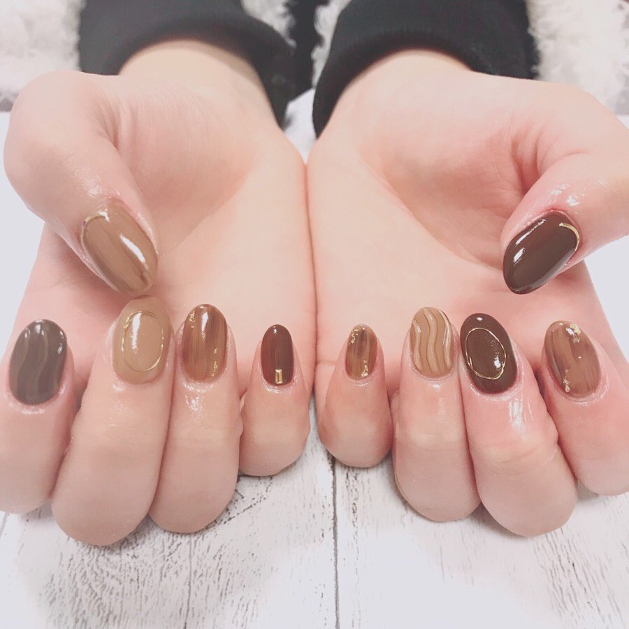 冬 お正月 成人式 クリスマス ハンド Nail Room Luanaのネイルデザイン No ネイルブック