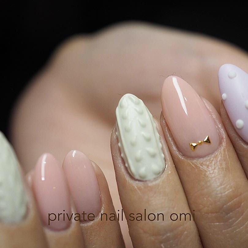 秋 冬 オールシーズン ハンド シンプル Private Nail Salon Omiのネイルデザイン No ネイルブック