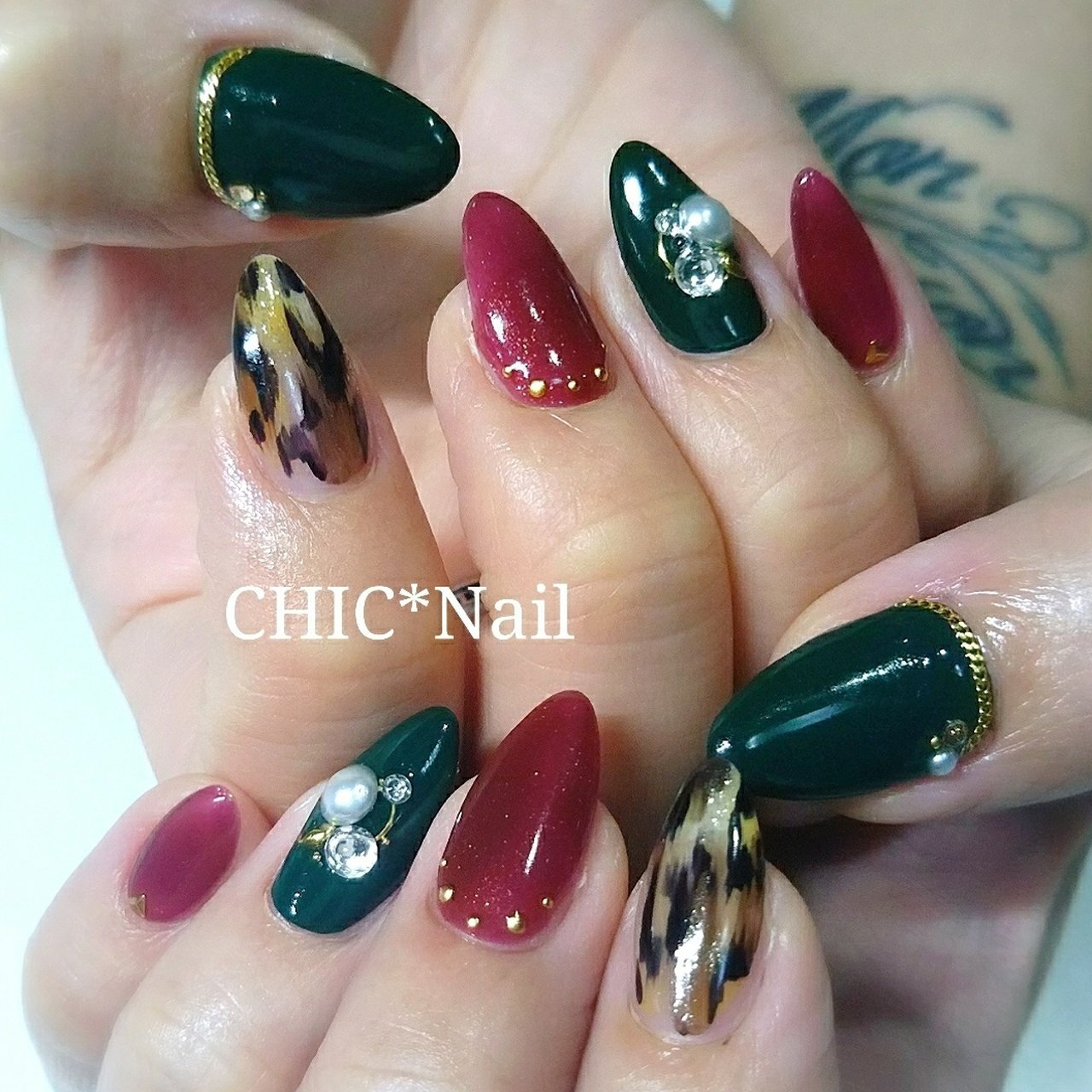 秋 冬 旅行 女子会 ハンド Chic Nailのネイルデザイン No ネイルブック