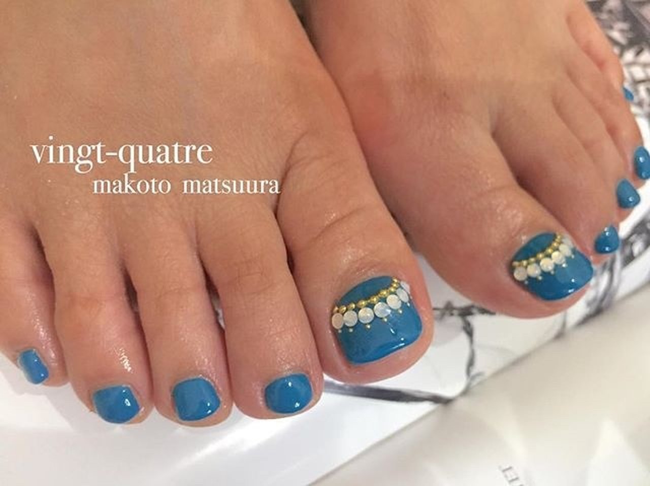 フット Makoto Nailのネイルデザイン No ネイルブック