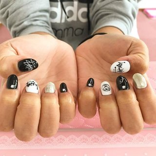 Stussyのネイルデザイン ネイルブック