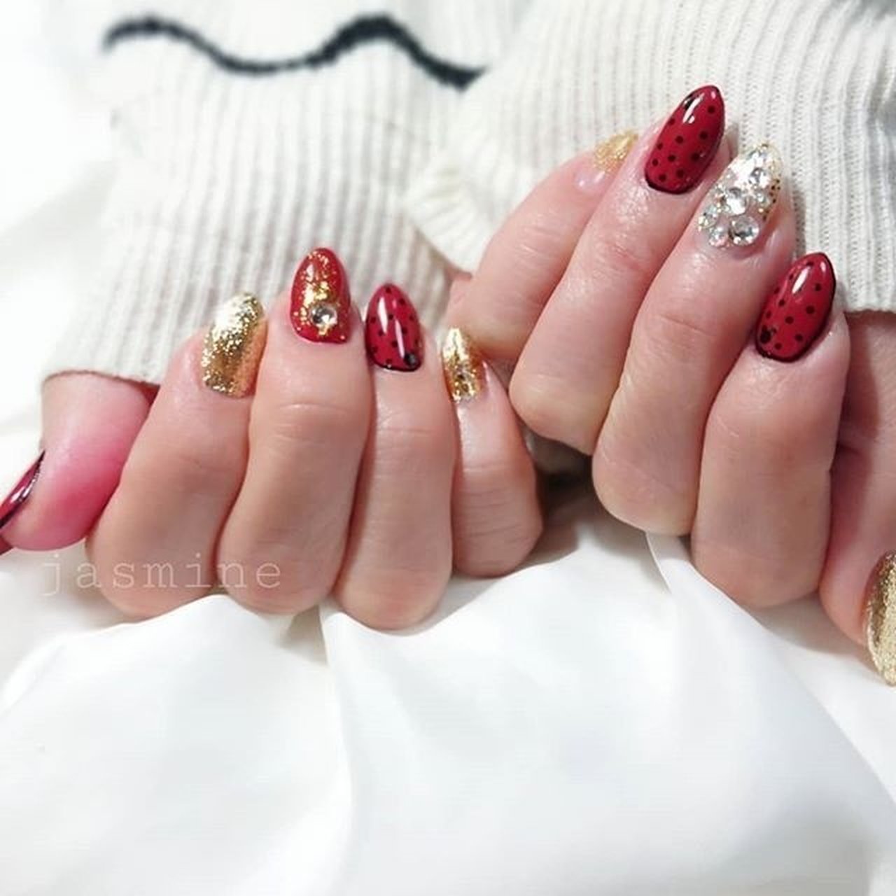 和泉府中nailslon Jasmine 指先に魔法を のネイルデザイン No ネイルブック