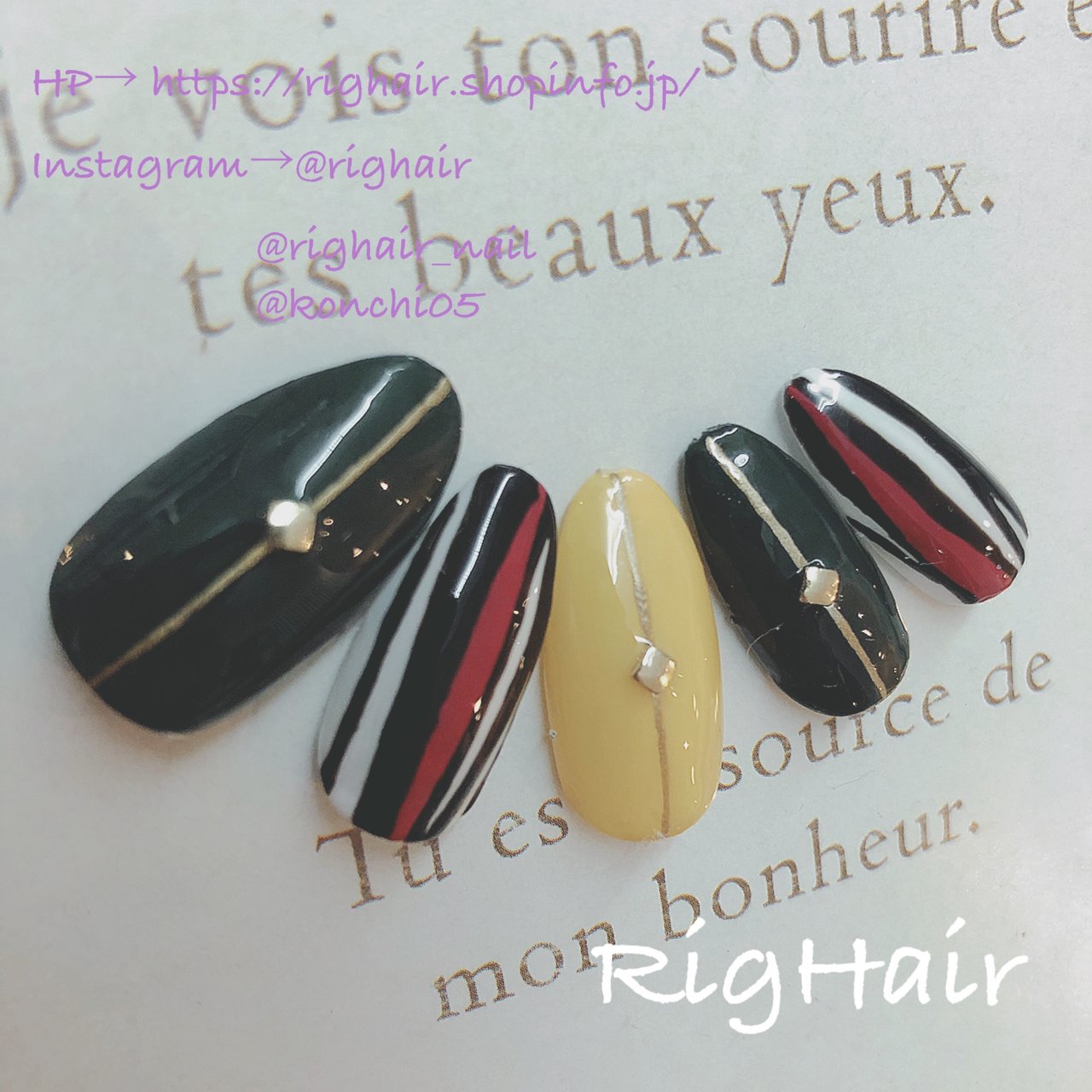秋 お正月 成人式 ハンド シンプル Righair Nail Mizuhoのネイルデザイン No ネイルブック