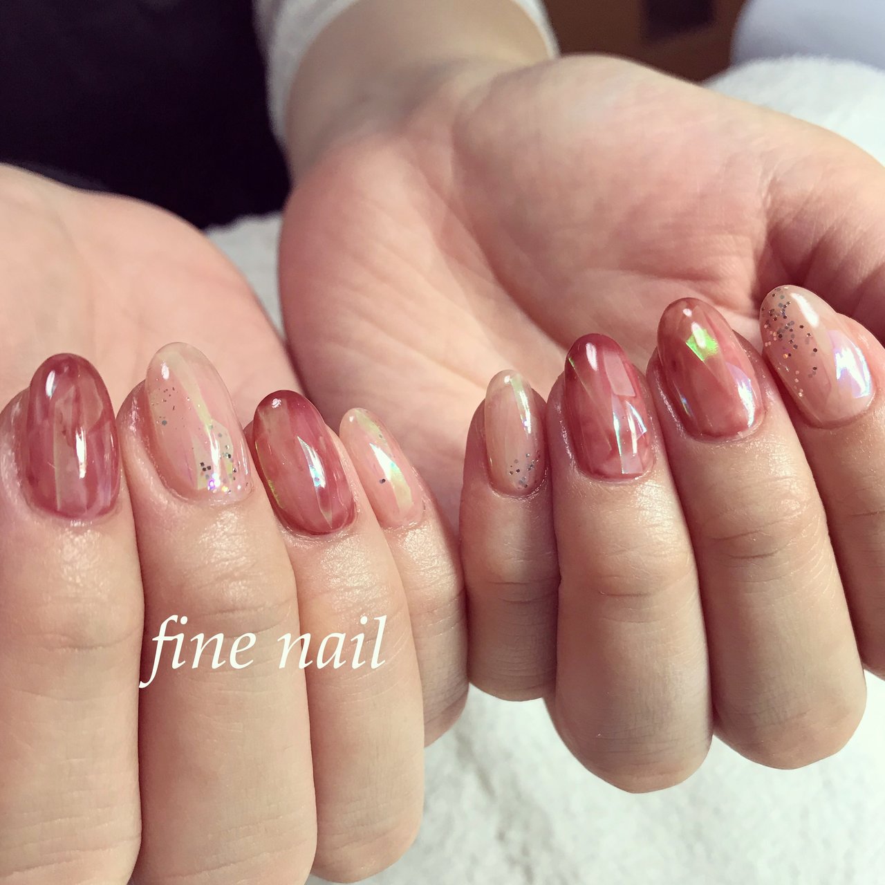 秋 冬 デート 女子会 ハンド Fine Nail ファインネイル のネイルデザイン No ネイルブック