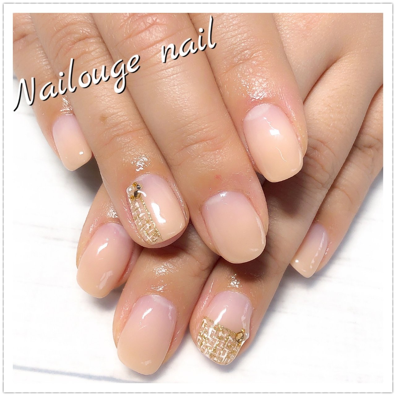 秋 冬 オフィス デート ハンド Nailsalon Nailougeのネイルデザイン No ネイルブック