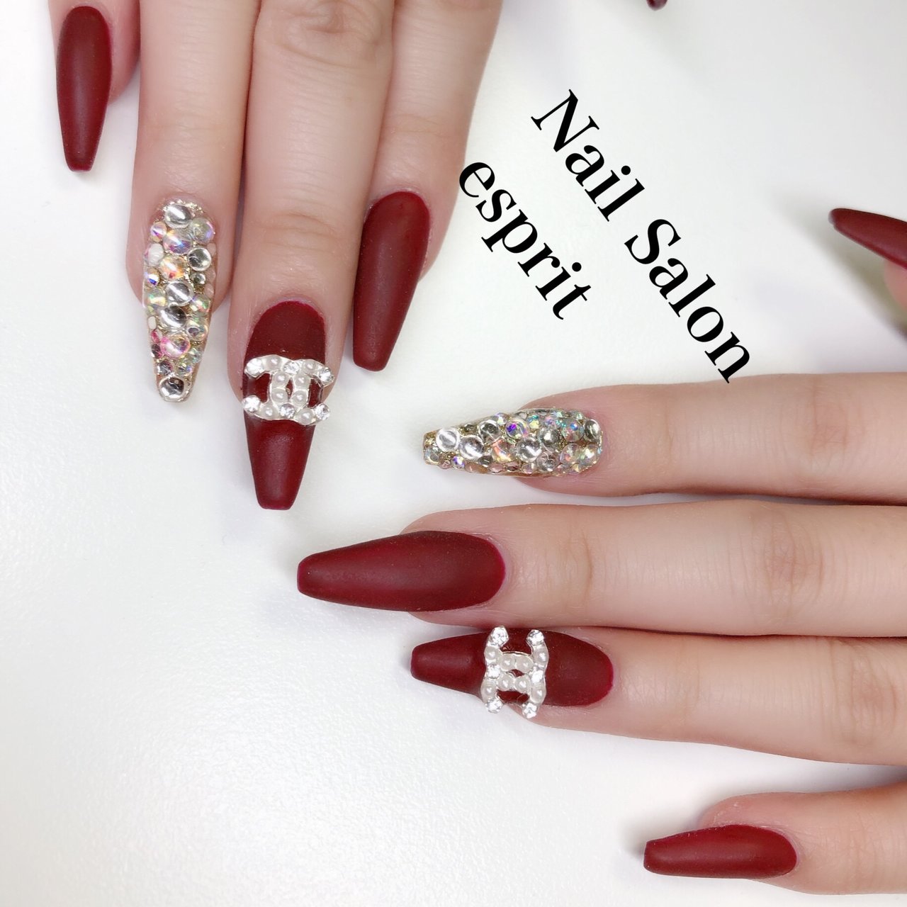 秋 冬 バレンタイン クリスマス ハンド Nail Salon Esprit 和光市 朝霞市 のネイルデザイン No 3729023 ネイル ブック