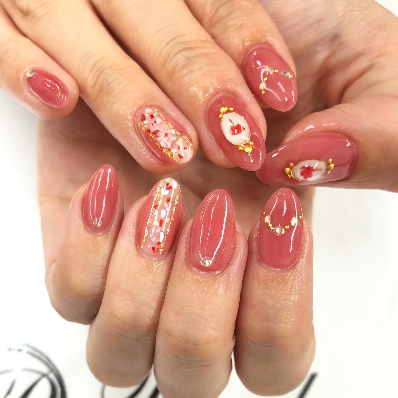 秋 冬 オールシーズン シンプル ワンカラー 育実のネイルデザイン No ネイルブック