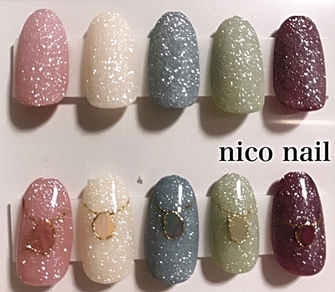 秋 冬 ハンド シュガー ベージュ Niconailのネイルデザイン No ネイルブック