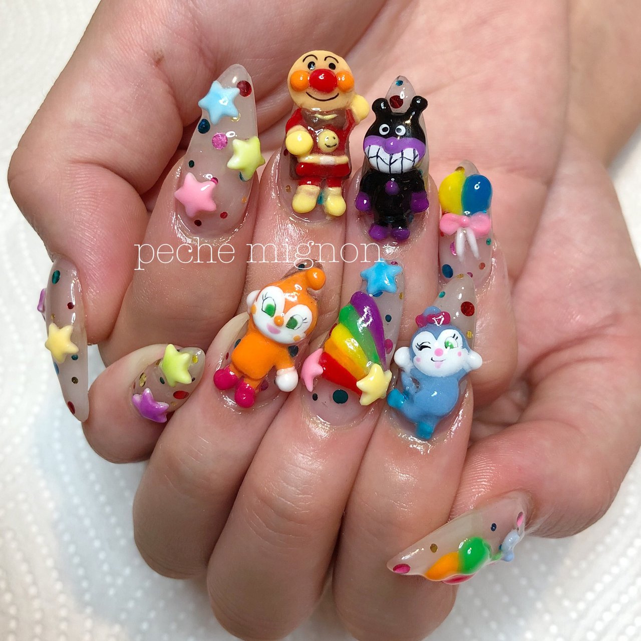 商品説明必読!!ペンギンさんネイルパーツ❤︎ ペンギン🐧🐟 ・ ありがとうございました♡ ・ ・ 💙color's