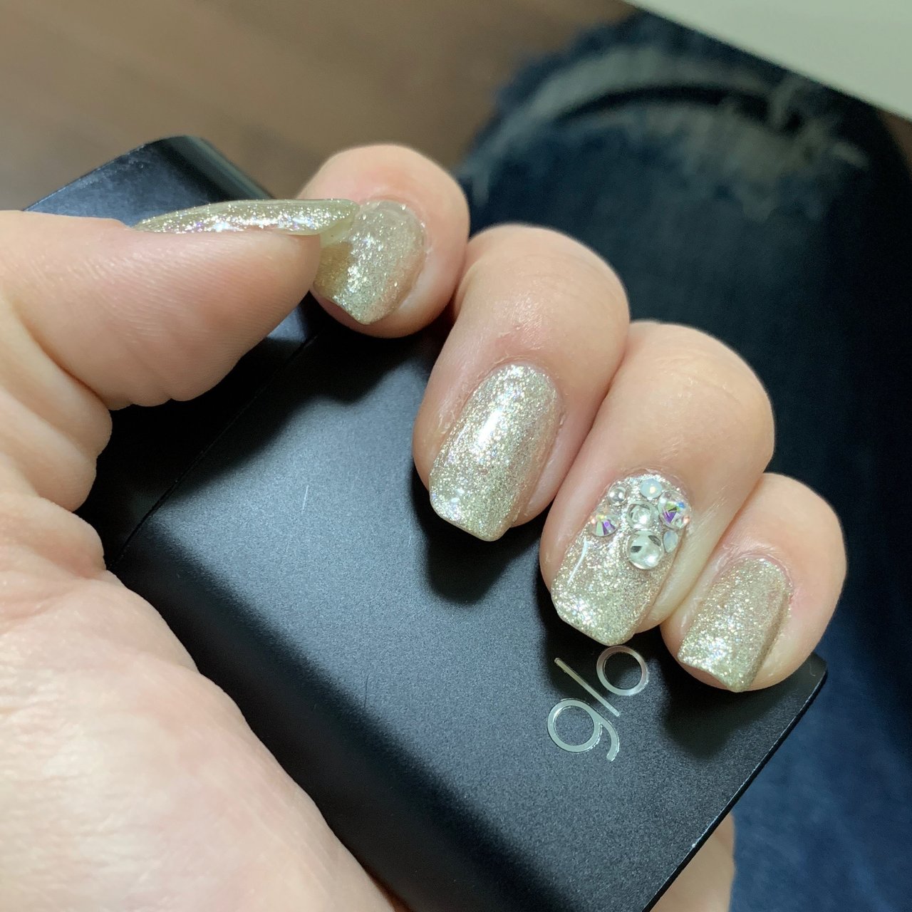 冬 オールシーズン ブライダル パーティー ハンド りぴのネイルデザイン No ネイルブック