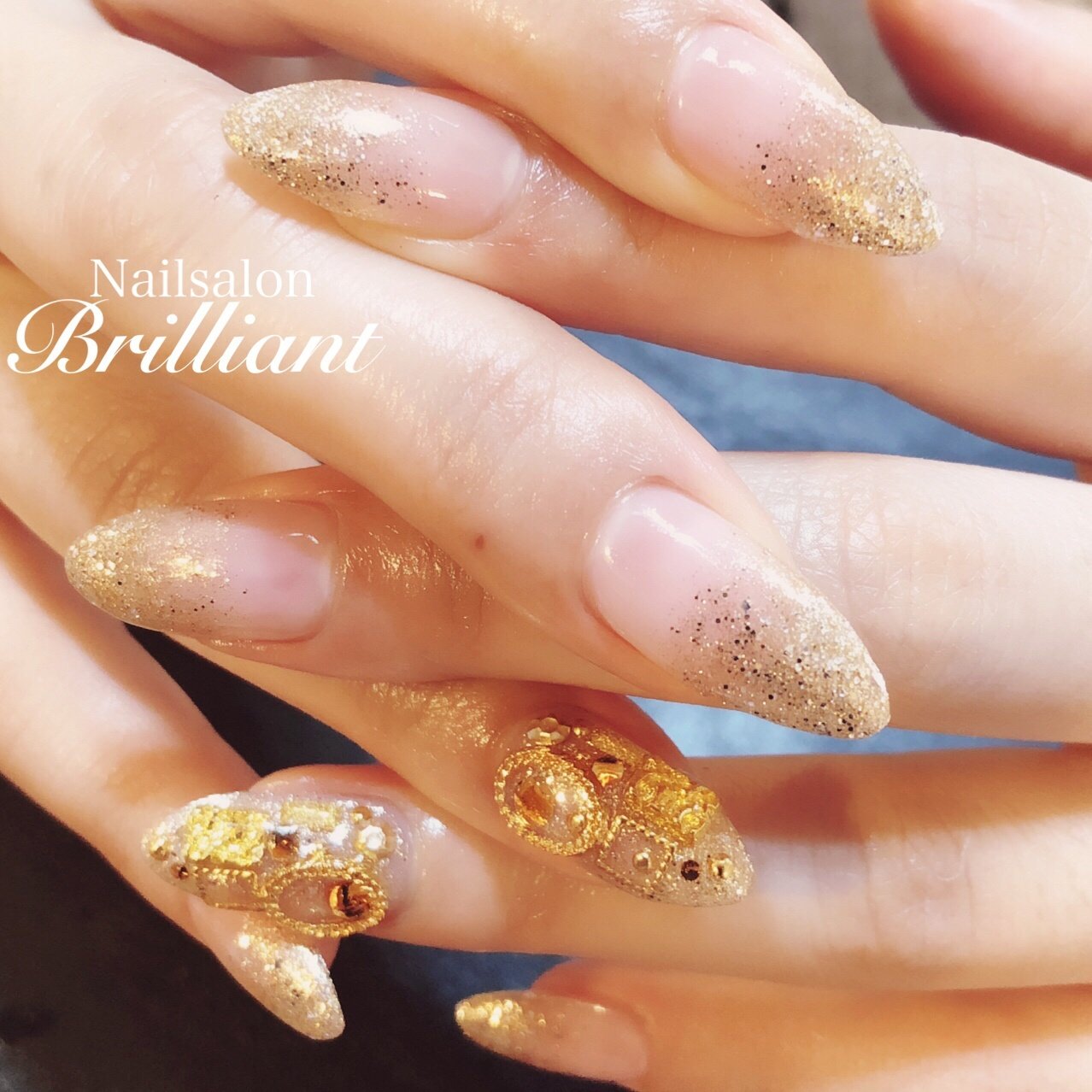 冬 オールシーズン デート 女子会 ハンド Nailsalonbrilliantのネイルデザイン No ネイルブック