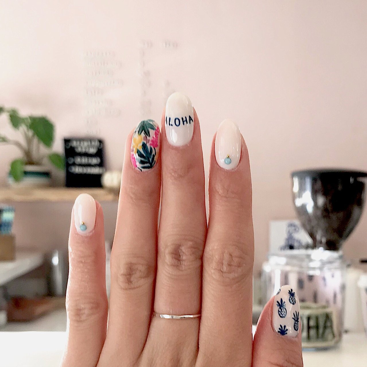 夏 旅行 海 リゾート ハンド Nail Salon Leamのネイルデザイン No ネイルブック