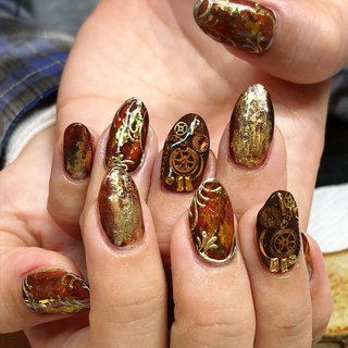 ギアパーツのネイルデザイン｜ネイルブック