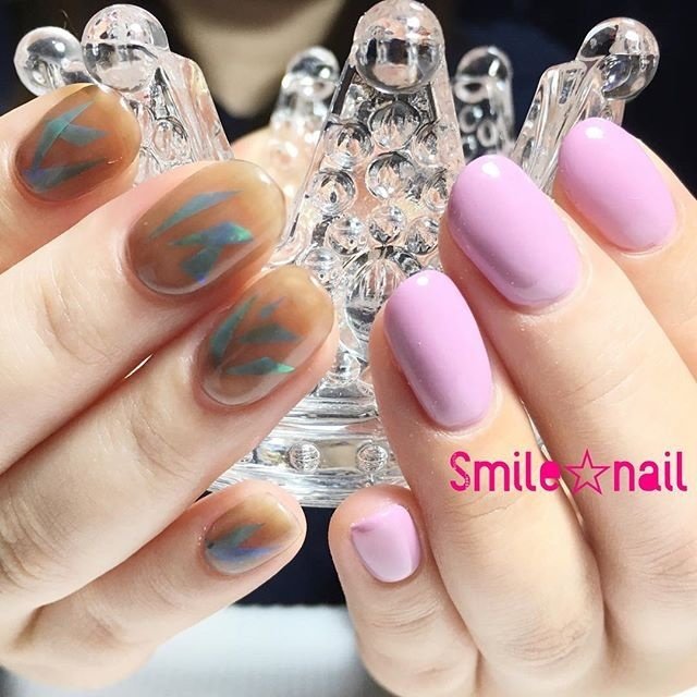 秋 冬 デート 女子会 ハンド Smile Nailのネイルデザイン No ネイルブック