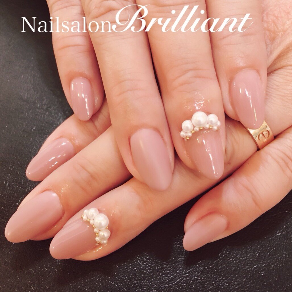 冬 オフィス ブライダル デート ハンド Nailsalonbrilliantのネイルデザイン No 3745388 ネイルブック