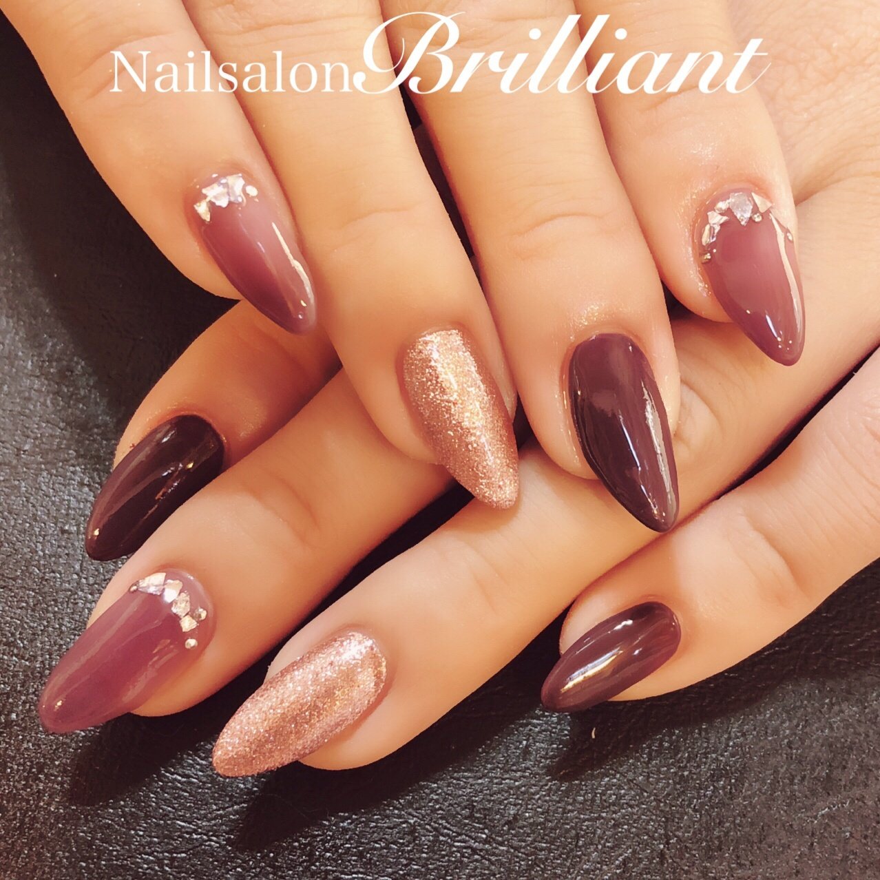 冬 オフィス デート 女子会 ハンド Nailsalonbrilliantのネイルデザイン No ネイルブック